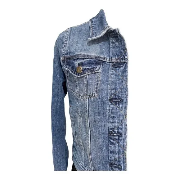 J. Crew Classic Fit Indigo Denim Jacket size XS - Picture 4 of 5